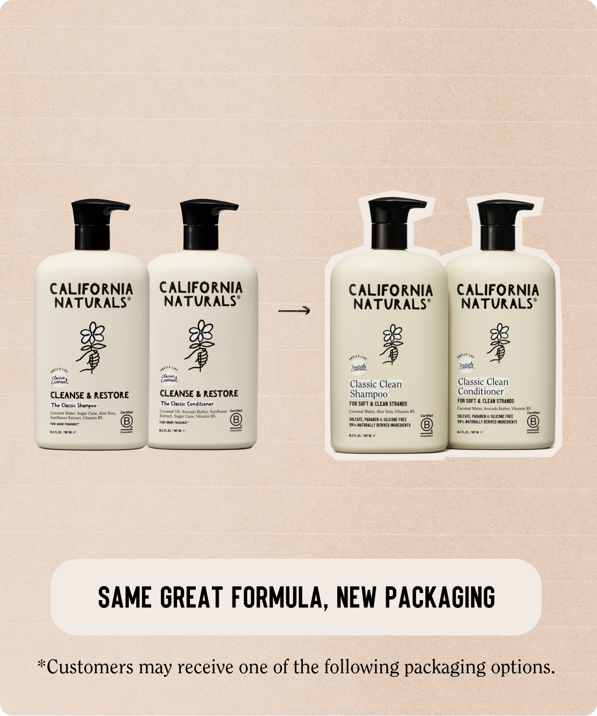 Classic Clean Shampoo & Conditioner Set