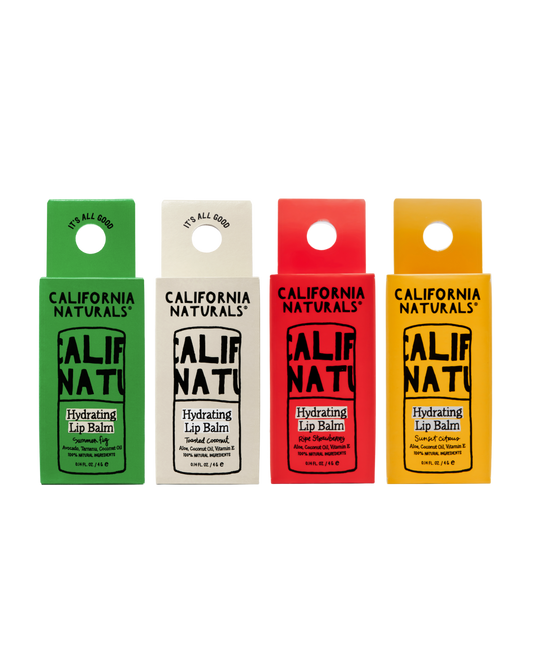 100% Natural Hydrating Lip Balm 4-Pack