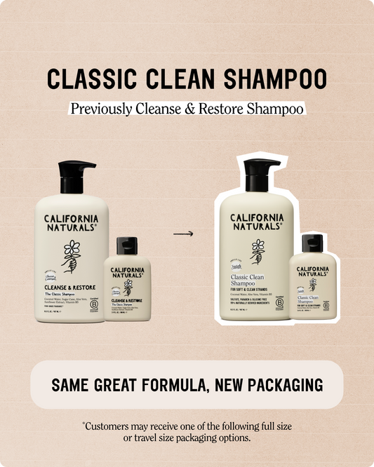 Classic Clean Shampoo 3.4 oz