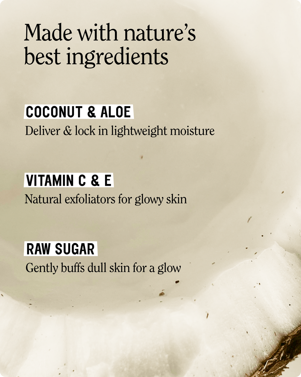 Toasted Coconut Body Trio