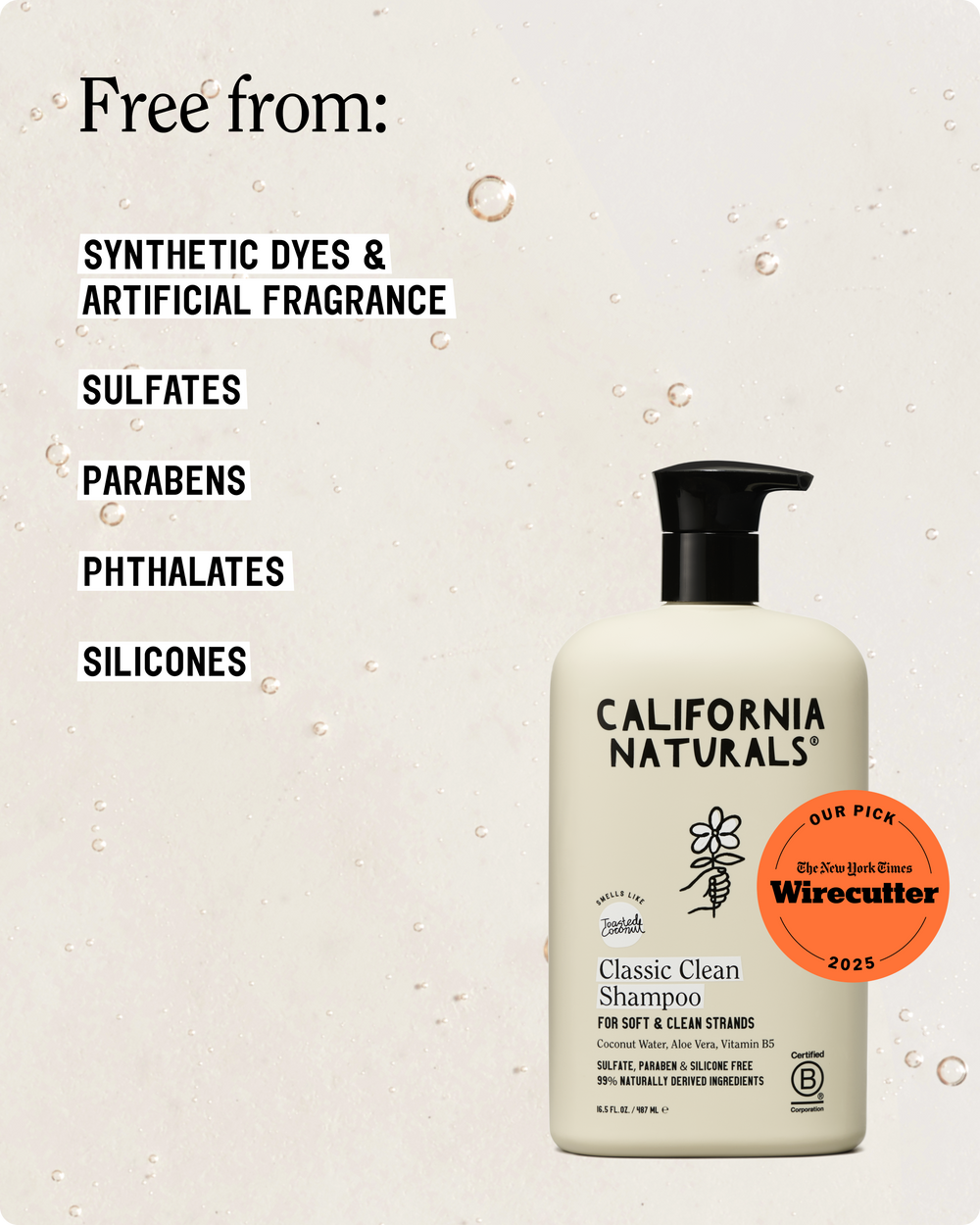 Classic Clean Shampoo 3.4 oz