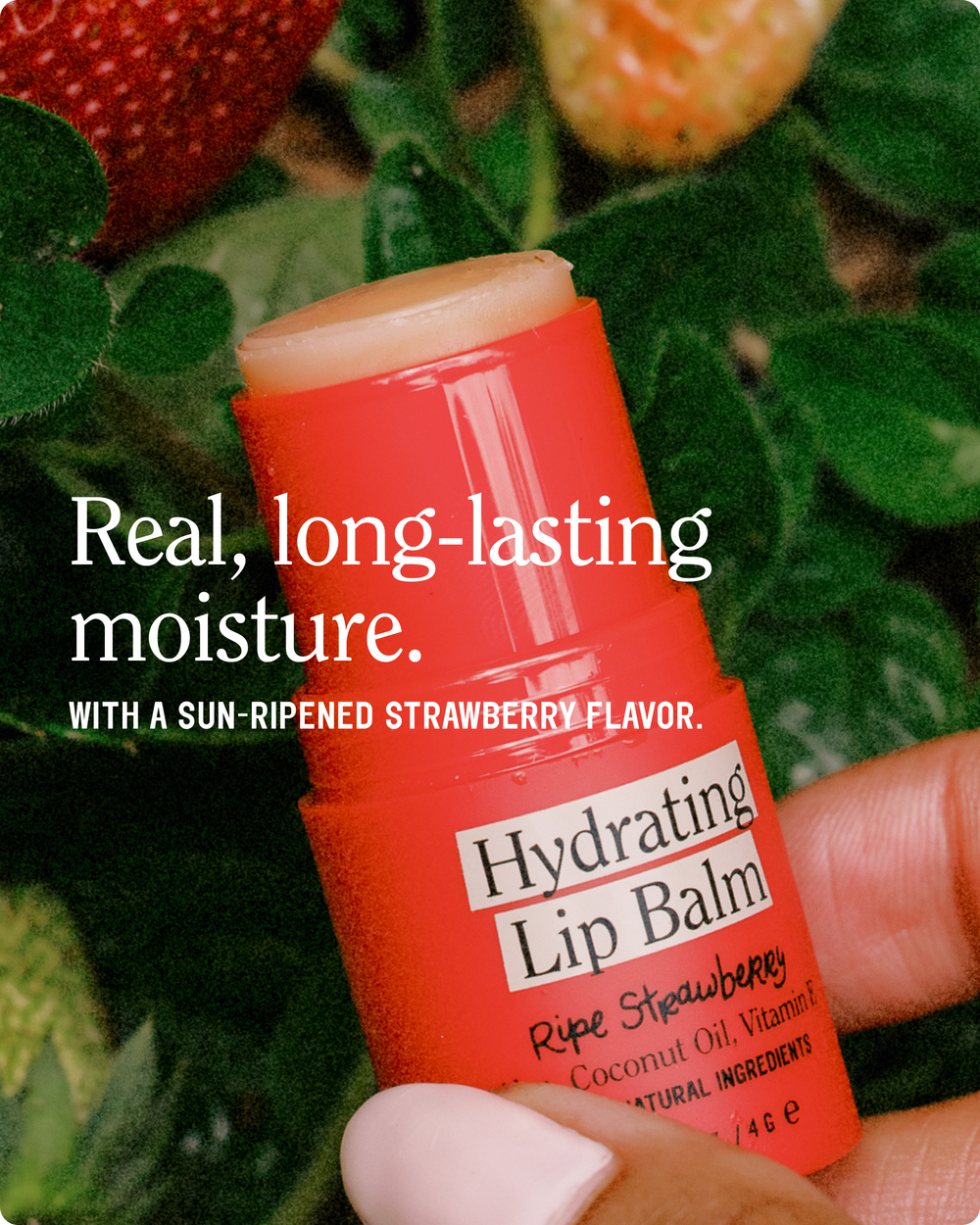 Hydrating Lip Balm, Ripe Strawberry