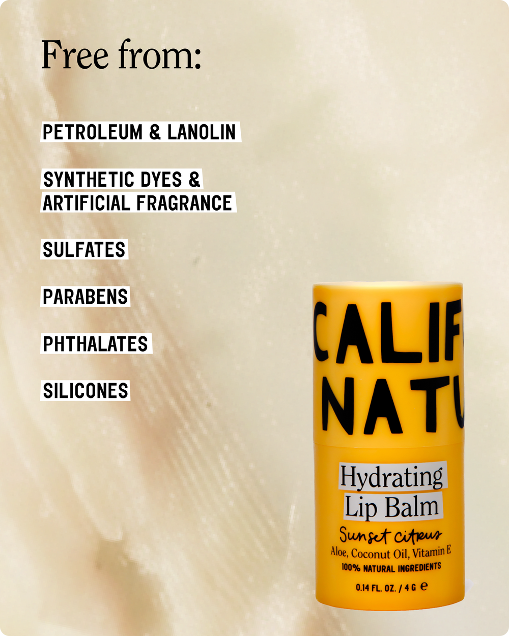 Hydrating Lip Balm, Sunset Citrus