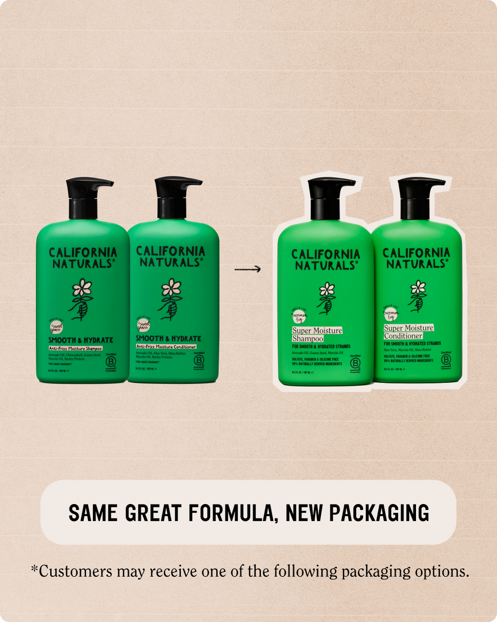Super Moisture Shampoo & Conditioner Set