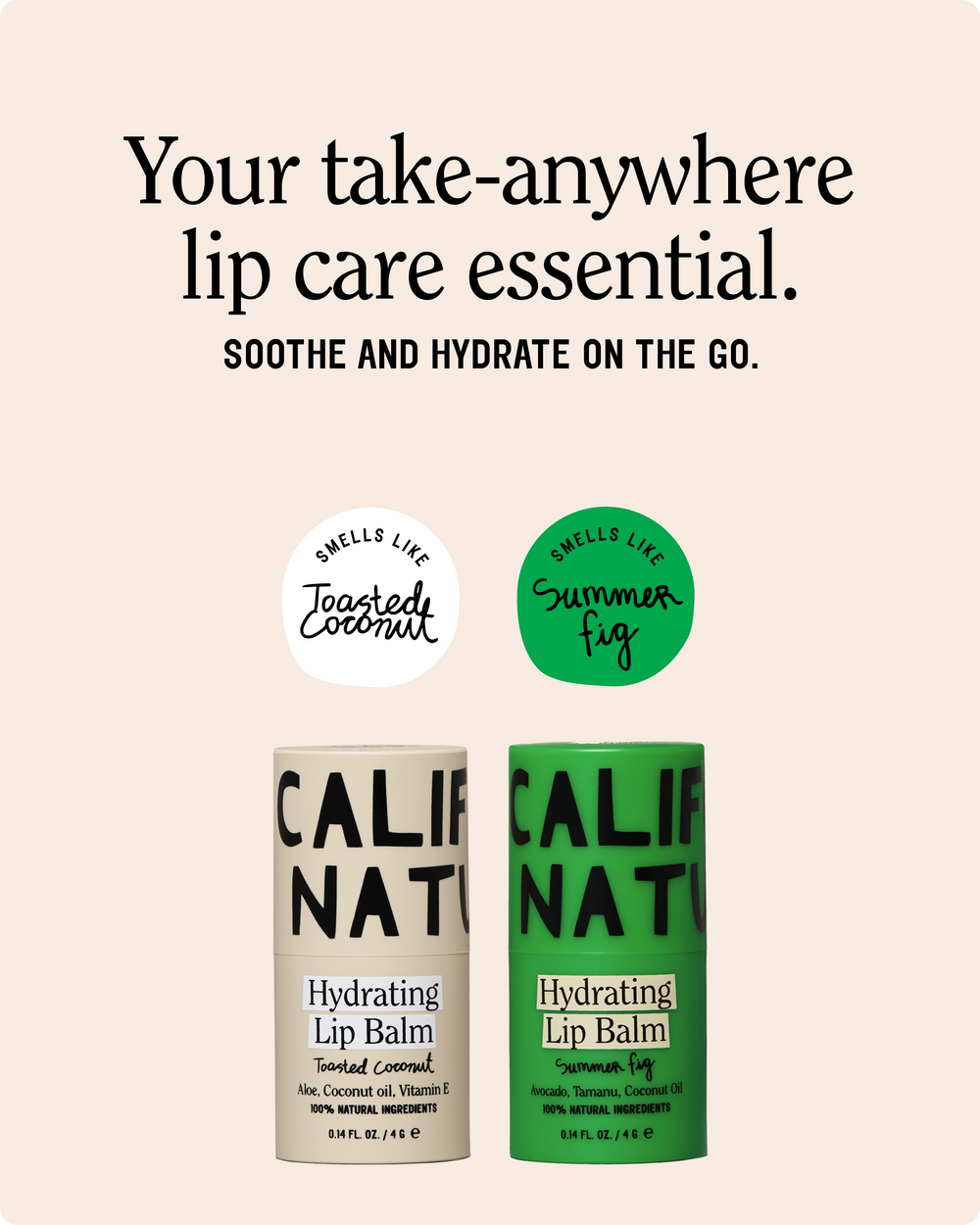 Hydrating Lip Balm, Toasted Coconut
