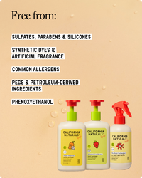 Fresh & Fruity Kids Natural Bathtime Hair Trio